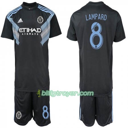 Billige Fotballdrakter New York City LAMPARD 8 Barn Bortedraktsett 2018/19 Kortermet